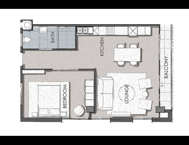1 BEDROOM APARTMENT FOR SALE IN SANDTON CENTRAL